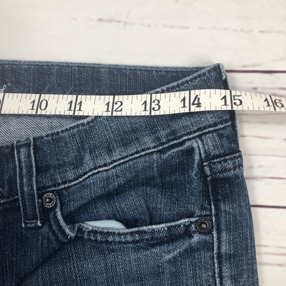Women’s 7 For All Mankind Size 27 Boot Cut Jeans T - Picture 2 of 8